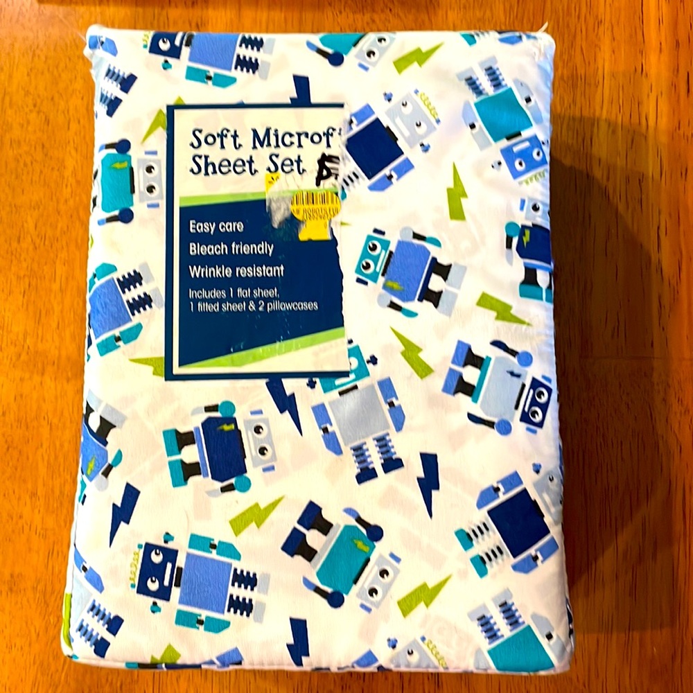 Full size robot sheet set